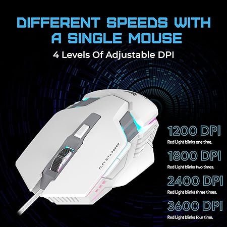 EvoFox Spectre USB Wired Gaming Mouse